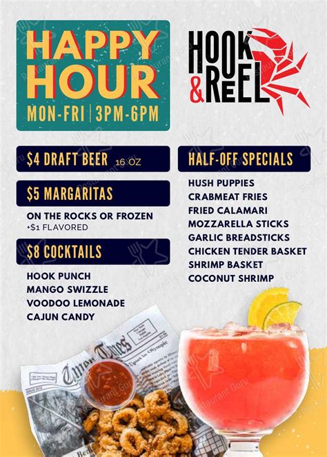Reel and hook menu Delivery & Pickup Options - 313 reviews of Hook & Reel Cajun Seafood & Bar "Our experience was top notch
